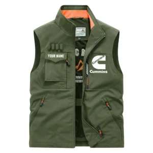 Cummins Gift For Truckers Exclusive Logo Outdoor Vest BLT17225CM