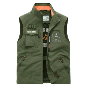 Mercedes-Benz Trucks Gift For Truckers Exclusive Logo Outdoor Vest BLT17225MB