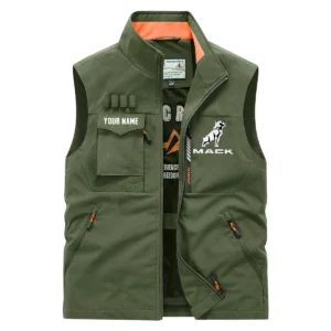 Mack Trucks Gift For Truckers Exclusive Logo Outdoor Vest BLT17225MT