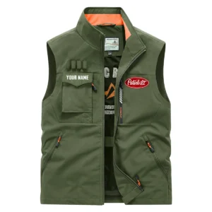 Peterbilt Gift For Truckers Exclusive Logo Outdoor Vest BLT17225PTB