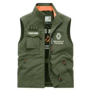 Renault Trucks Gift For Truckers Exclusive Logo Outdoor Vest BLT17225RT