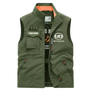 UD Trucks Gift For Truckers Exclusive Logo Outdoor Vest BLT17225UD