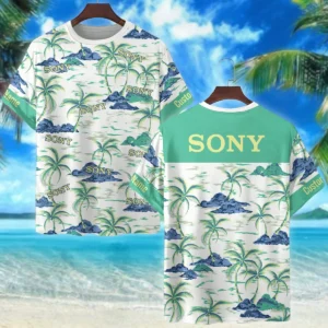 Sony Palm Tree Summer Beach Photography Summer Pattern Premium T-Shirt All Over Prints Gift Loves BL1125A29SNTS