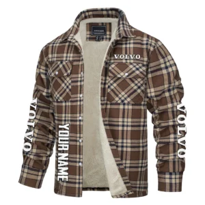 Scania Gift For Truckers Exclusive Logo Plaid Sweatshirt Jacket BLT4325A1SCA