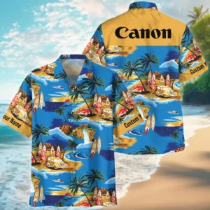 Canon Cars Surfboards Beach Shore Photography Summer Pattern Oversized Hawaiian Shirt All Over Prints Gift Loves BL1125A37CNHW