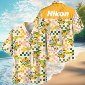 Nikon Summer Fruit Pattern Photography Summer Pattern Oversized Hawaiian Shirt All Over Prints Gift Loves BL1125A8NKHW