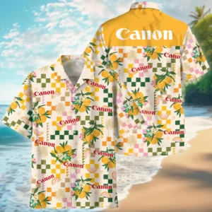 Canon Summer Fruit Pattern Photography Summer Pattern Oversized Hawaiian Shirt All Over Prints Gift Loves BL1125A8CNHW