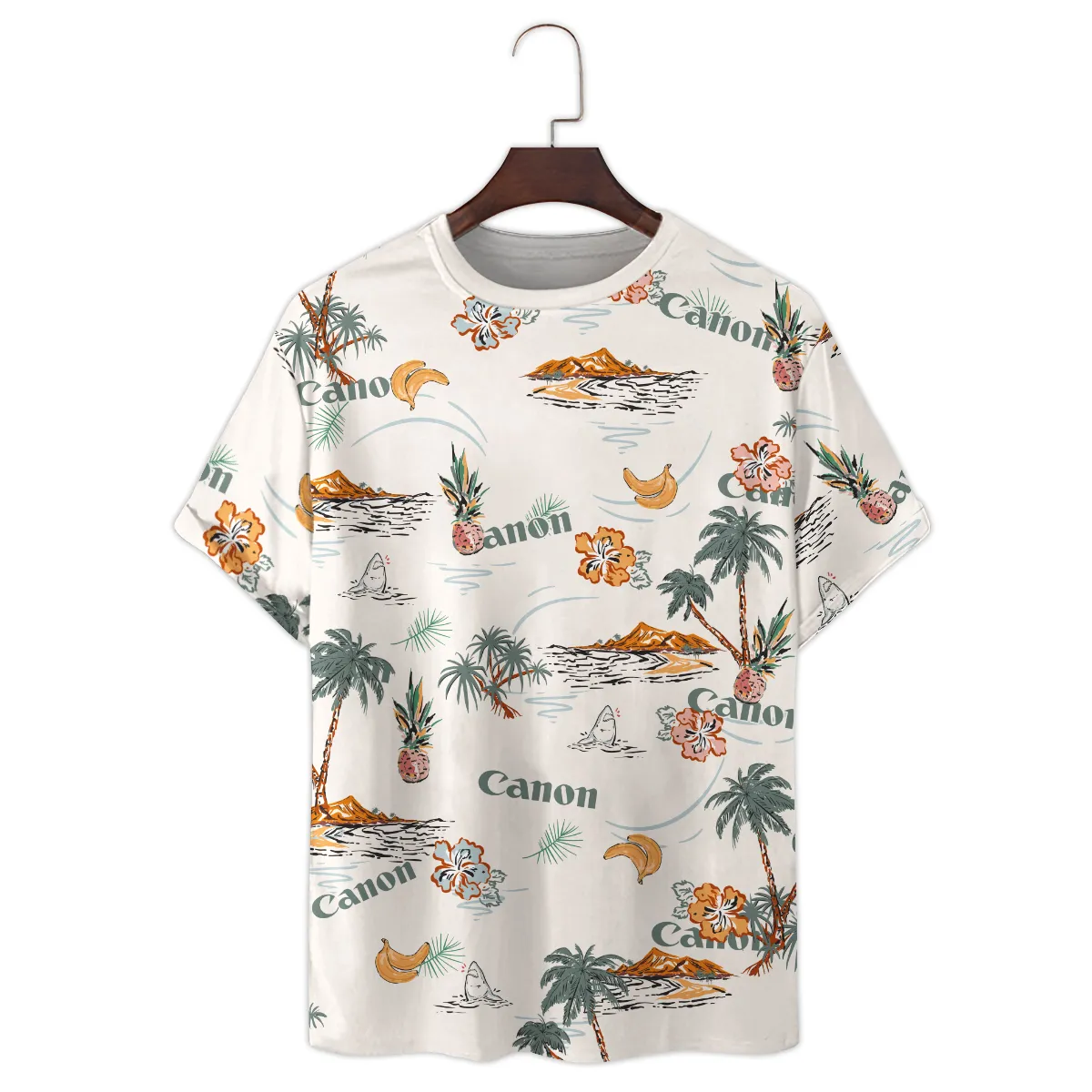 Canon Summer Tropical Fruits Photography Summer Pattern Premium T-Shirt All Over Prints Gift Loves BL1125A51CNTS