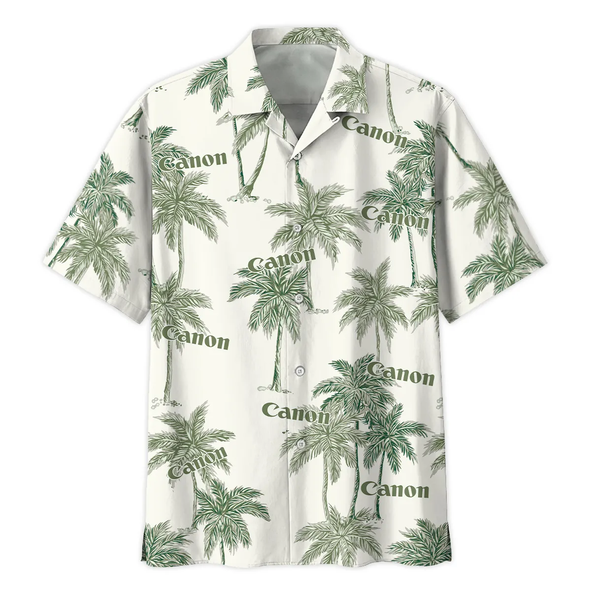 Canon Tropical Coconut Photography Summer Pattern Oversized Hawaiian Shirt All Over Prints Gift Loves BL1125A20CNHW