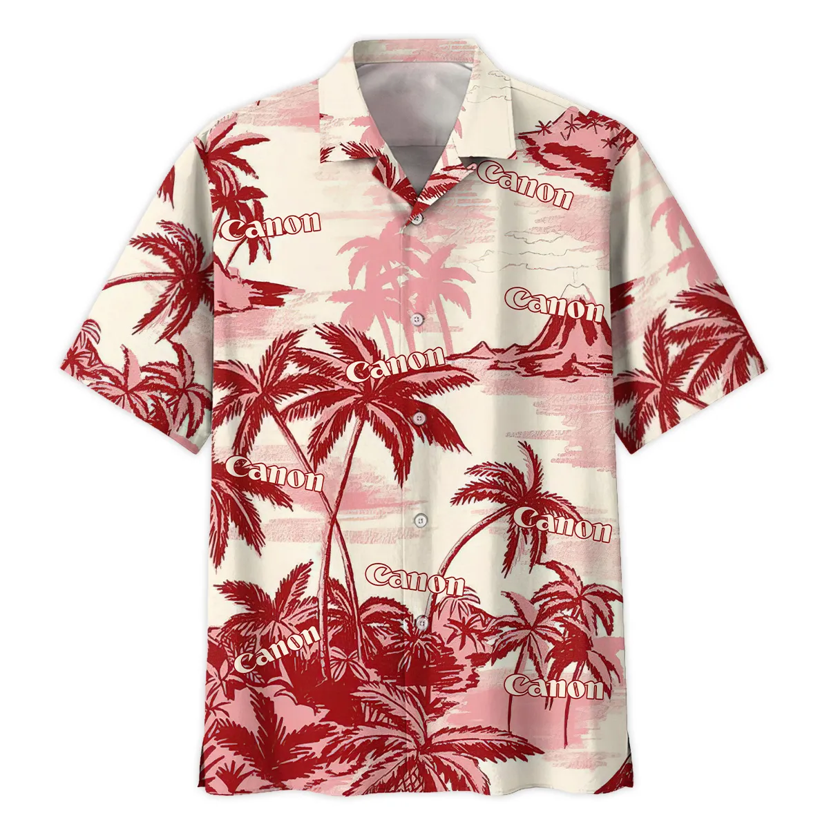 Canon Tropical Island Photography Summer Pattern Oversized Hawaiian Shirt All Over Prints Gift Loves BL1125A3CNHW