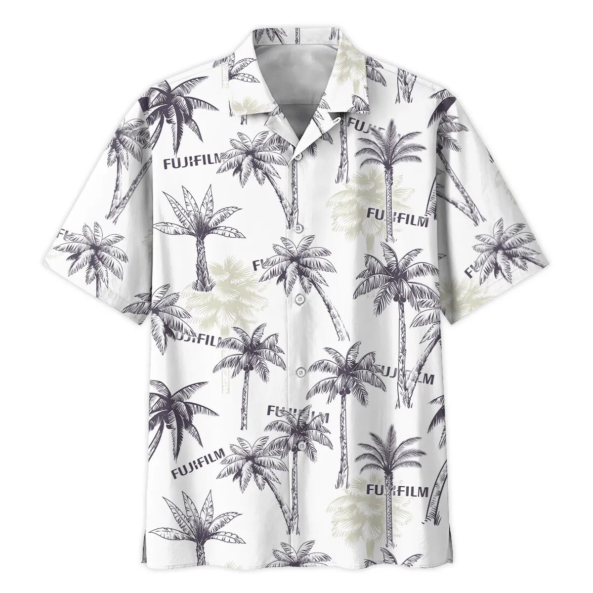 Fujifilm Exotic Nature Palm Trees Photography Summer Pattern Oversized Hawaiian Shirt All Over Prints Gift Loves BL1125A21FJFHW