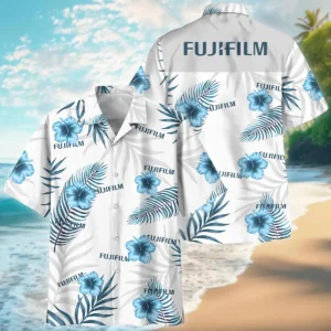 Fujifilm Hibiscus Palm Leaves Photography Summer Pattern Oversized Hawaiian Shirt All Over Prints Gift Loves BL1125A4FJFHW