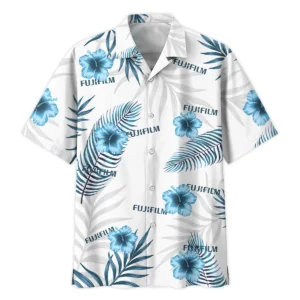 Fujifilm Hibiscus Palm Leaves Photography Summer Pattern Oversized Hawaiian Shirt All Over Prints Gift Loves BL1125A4FJFHW