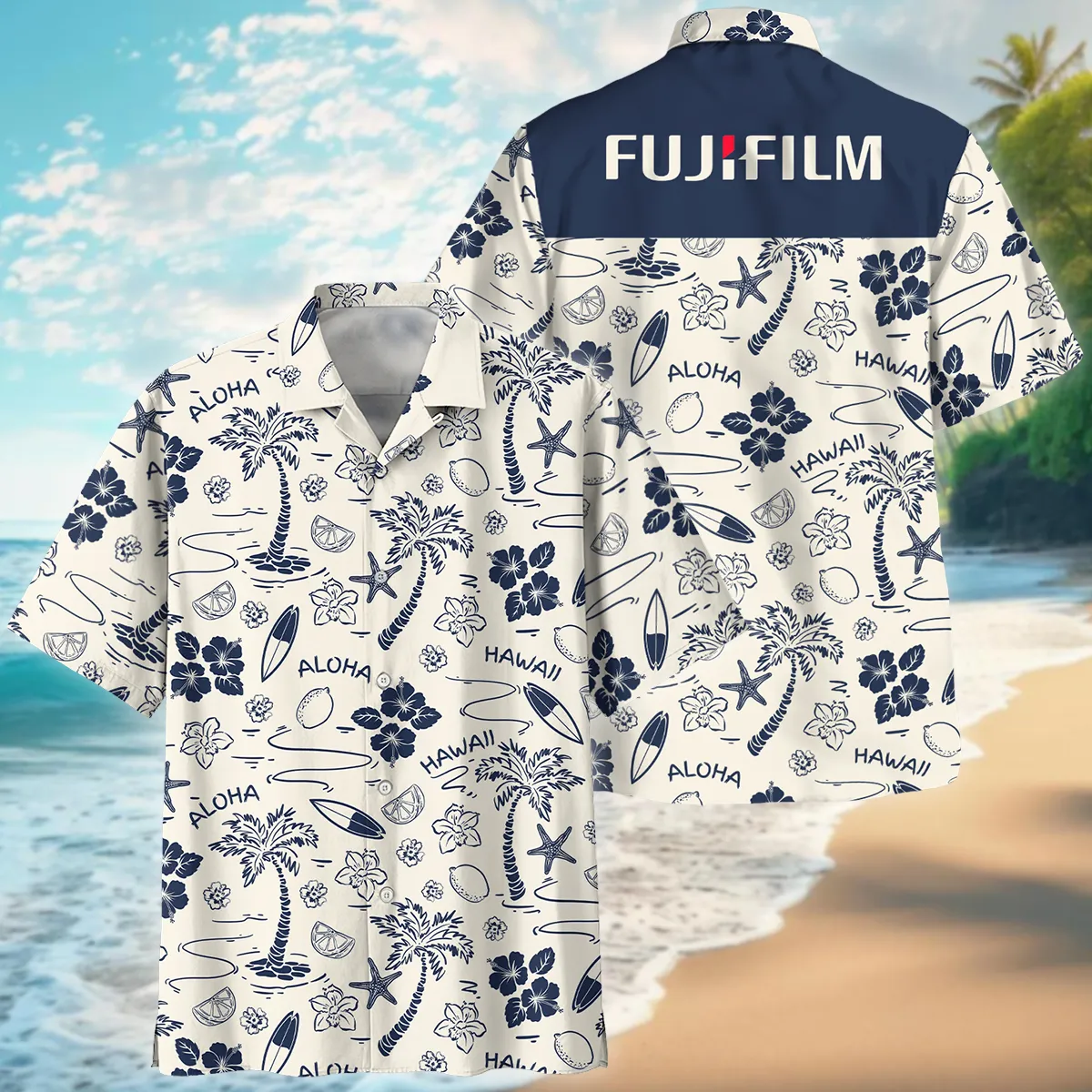 Fujifilm Ocean And Sail Boat Photography Summer Pattern Oversized Hawaiian Shirt All Over Prints Gift Loves BL1125A52FJFHW