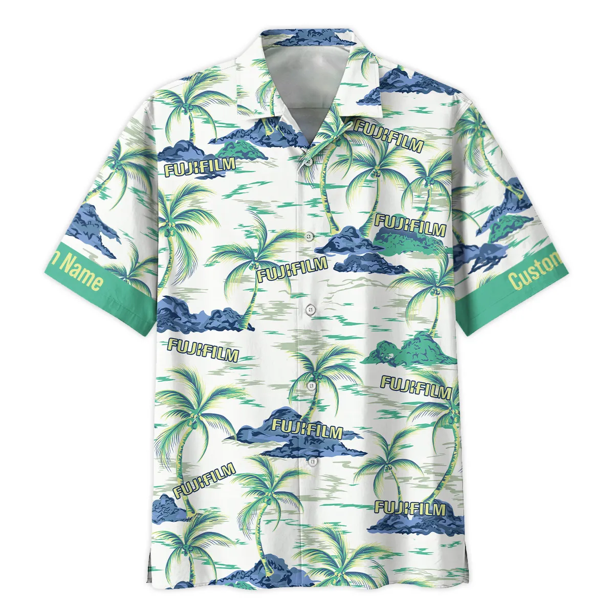 Fujifilm Palm Tree Summer Beach Photography Summer Pattern Oversized Hawaiian Shirt All Over Prints Gift Loves BL1125A29FJFHW