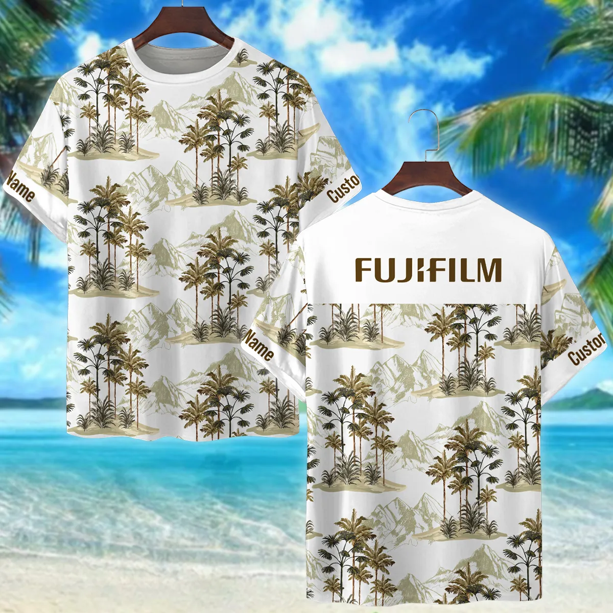 Nikon Palm And Monstera Leaves Photography Summer Pattern Oversized Hawaiian Shirt All Over Prints Gift Loves BL1125A15NKHW