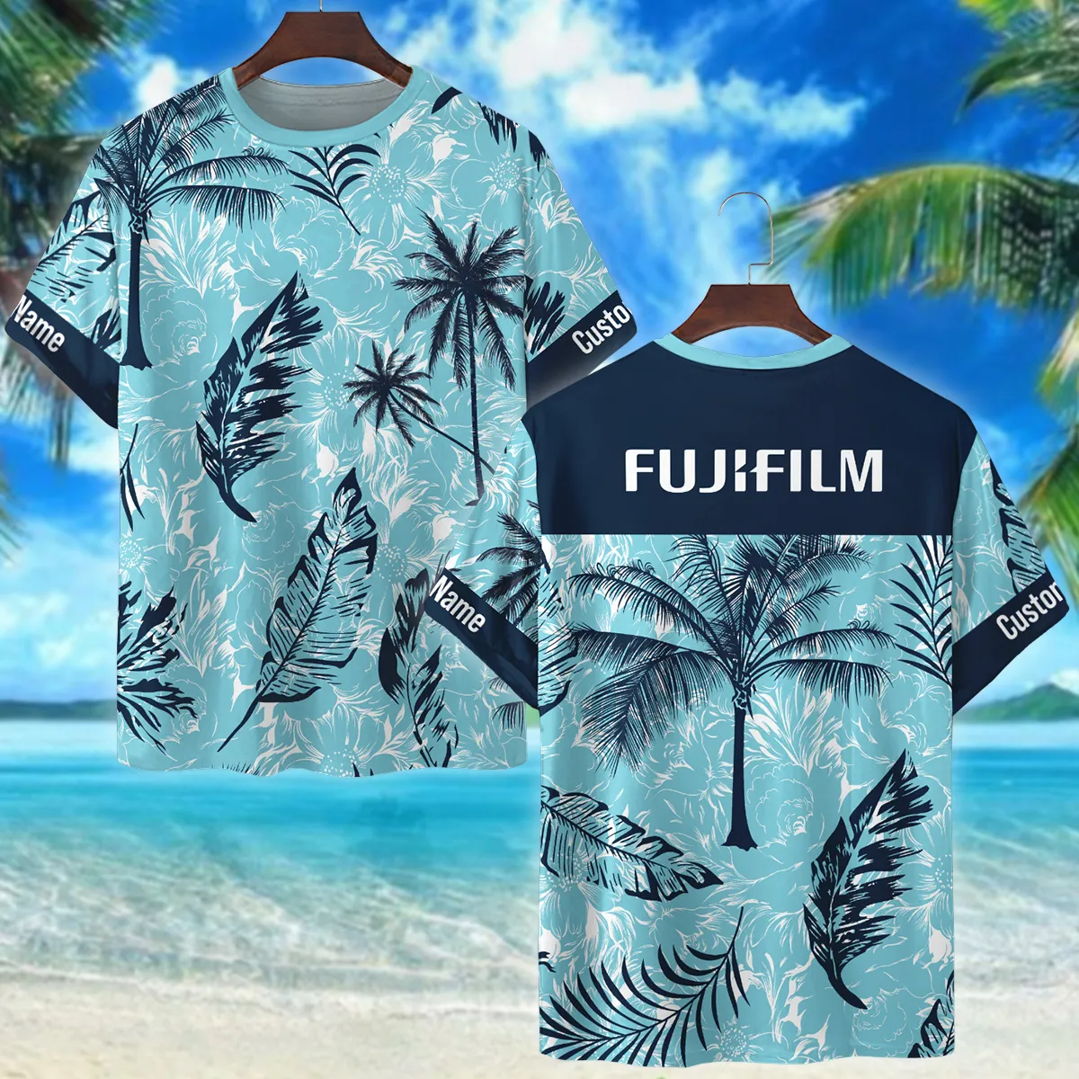 Fujifilm Vintage Paisleys And Motif Photography Summer Pattern Premium T-Shirt All Over Prints Gift Loves BL1125A32FJFTS