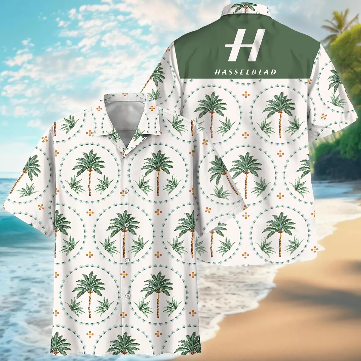 Hasselblad Botanical Seamless Pattern Photography Summer Pattern Oversized Hawaiian Shirt All Over Prints Gift Loves BL1125A40HSBHW