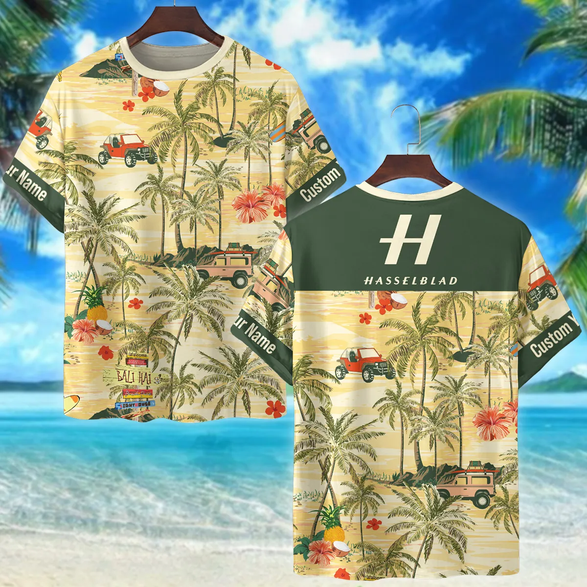 Leica Car and Spring Floral Photography Summer Pattern Premium T-Shirt All Over Prints Gift Loves BL1125A50LCTS