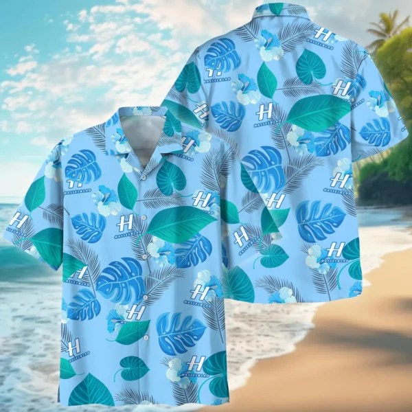 Hasselblad Classic Blue Branches Photography Summer Pattern Oversized Hawaiian Shirt All Over Prints Gift Loves BL1125A17HSBHW