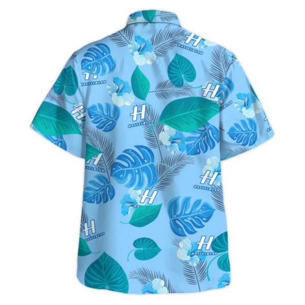 Hasselblad Classic Blue Branches Photography Summer Pattern Oversized Hawaiian Shirt All Over Prints Gift Loves BL1125A17HSBHW