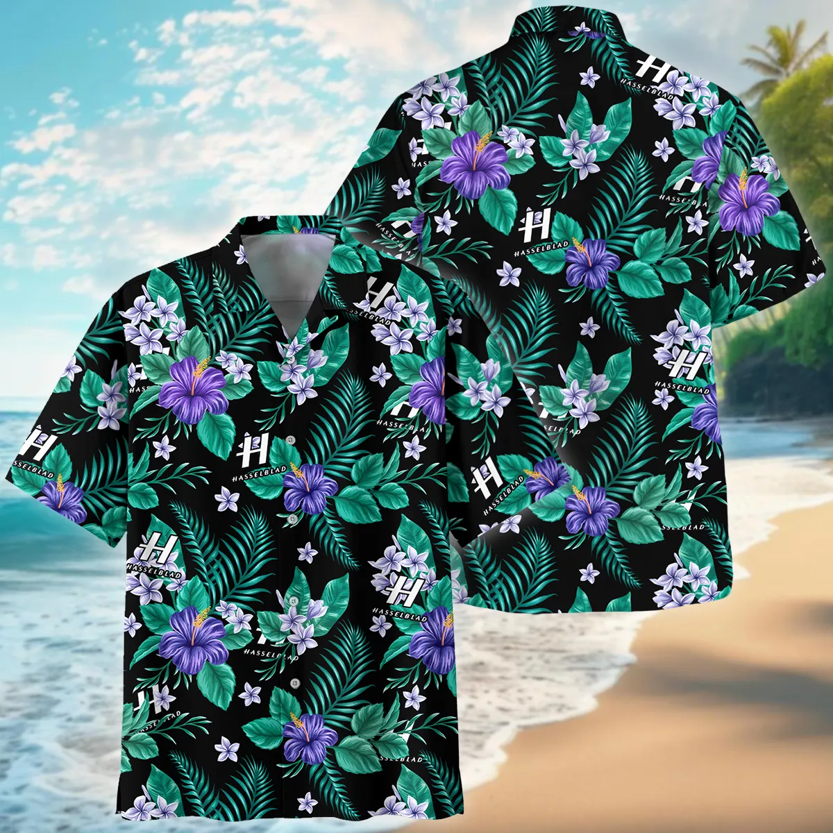 Hasselblad Floral Summer Pattern Photography Summer Pattern Oversized Hawaiian Shirt All Over Prints Gift Loves BL1125A19HSBHW