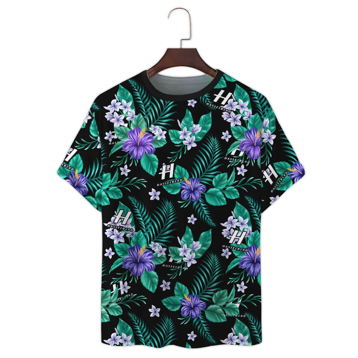Hasselblad Floral Summer Pattern Photography Summer Pattern Premium T-Shirt All Over Prints Gift Loves BL1125A19HSBTS
