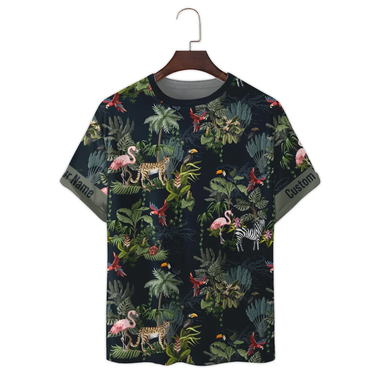 Hasselblad Jungle Animals Pattern Photography Summer Pattern Premium T-Shirt All Over Prints Gift Loves BL1125A62HSBTS