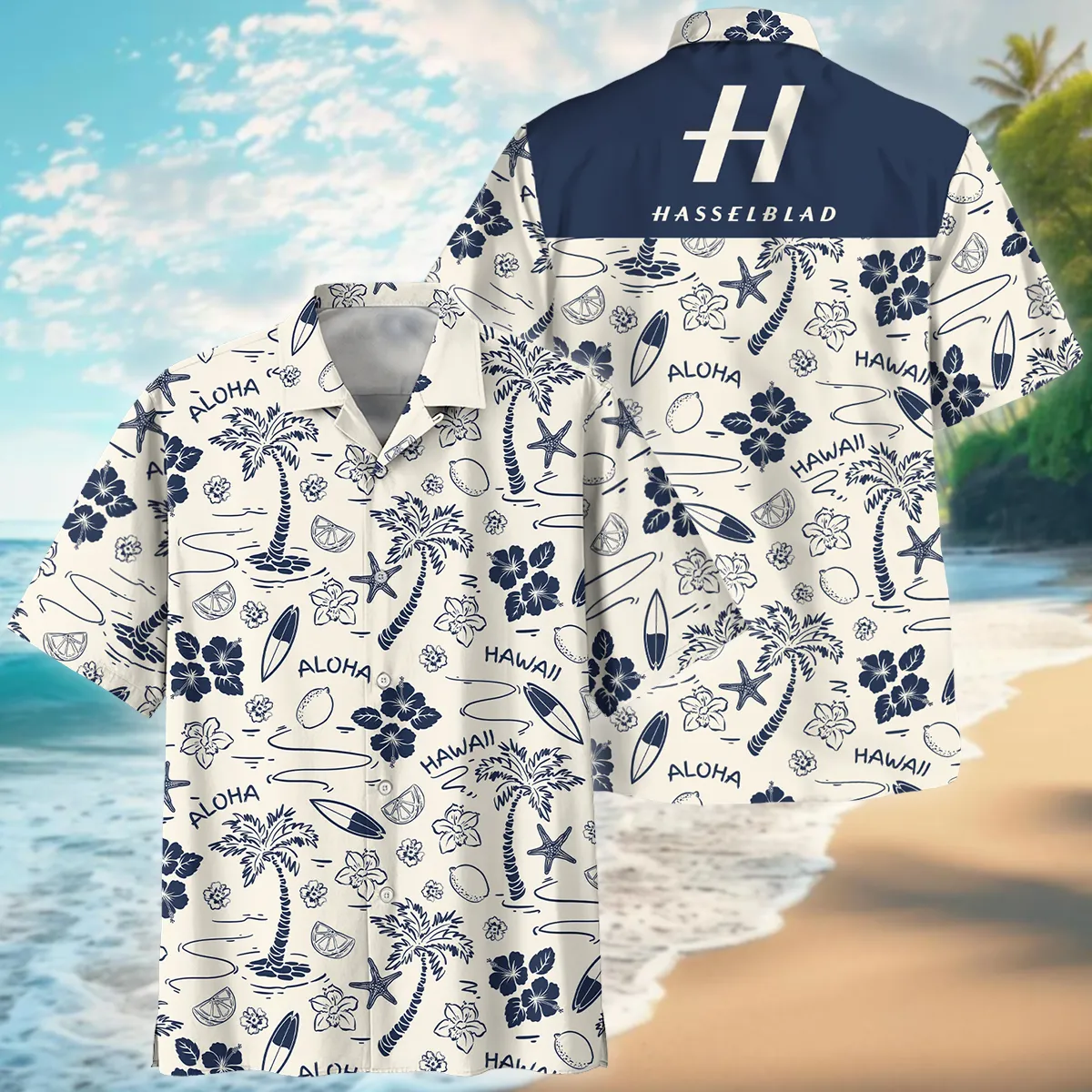 Hasselblad Ocean And Sail Boat Photography Summer Pattern Oversized Hawaiian Shirt All Over Prints Gift Loves BL1125A52HSBHW