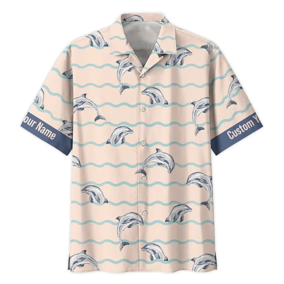 Hasselblad Ocean Wave Jumping Dolphin Photography Summer Pattern Oversized Hawaiian Shirt All Over Prints Gift Loves BL1125A44HSBHW