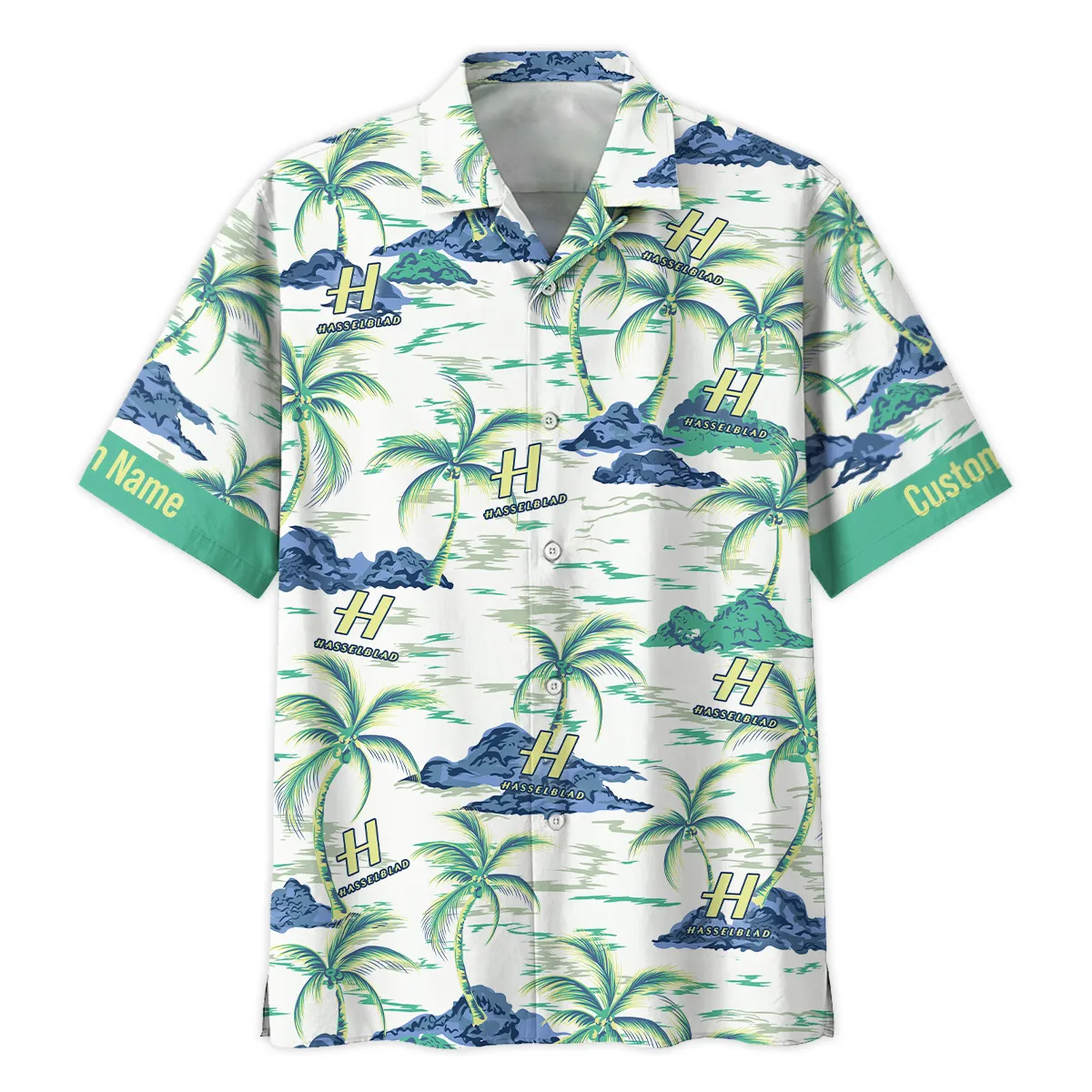 Hasselblad Palm Tree Summer Beach Photography Summer Pattern Oversized Hawaiian Shirt All Over Prints Gift Loves BL1125A29HSBHW