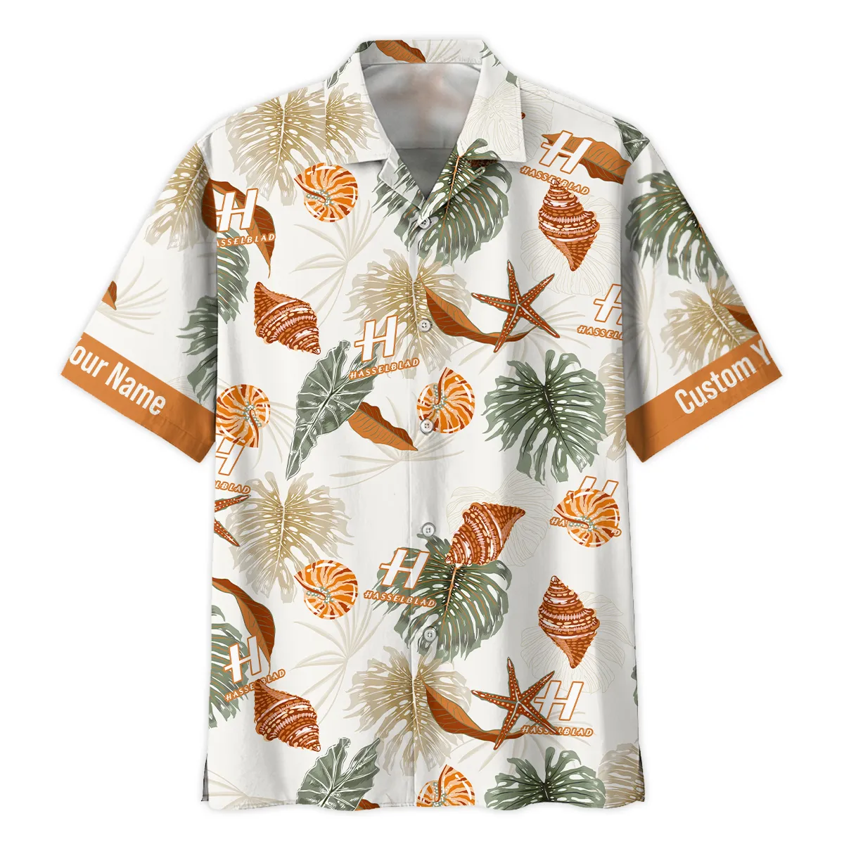 Hasselblad Sea Star And Seashell Photography Summer Pattern Oversized Hawaiian Shirt All Over Prints Gift Loves BL1125A57HSBHW