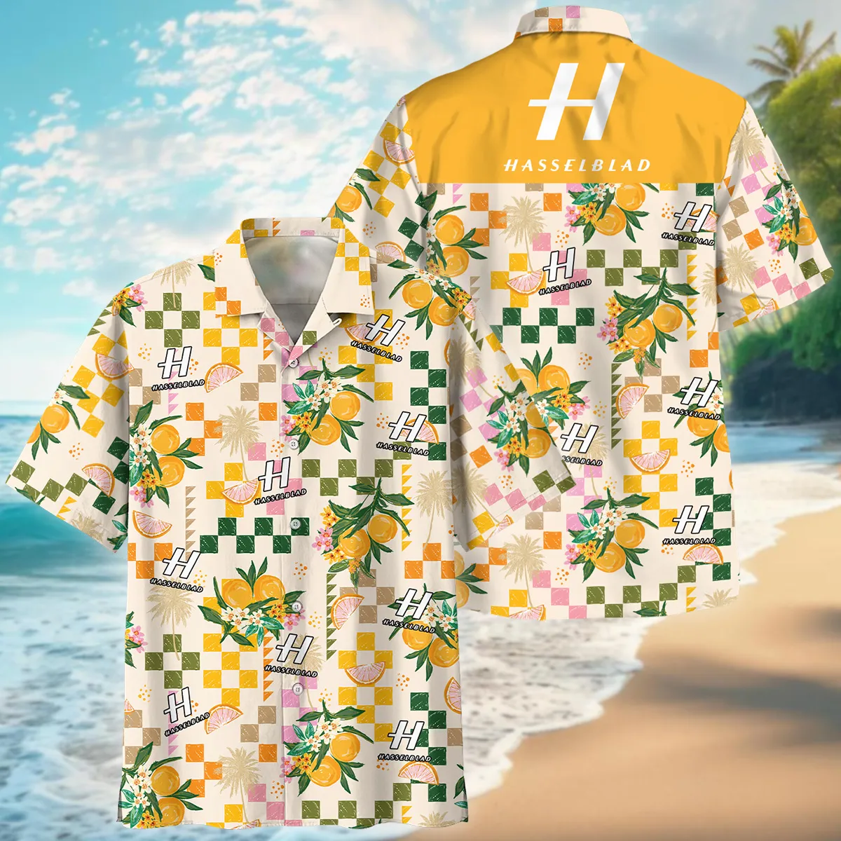 Hasselblad Summer Fruit Pattern Photography Summer Pattern Oversized Hawaiian Shirt All Over Prints Gift Loves BL1125A8HSBHW