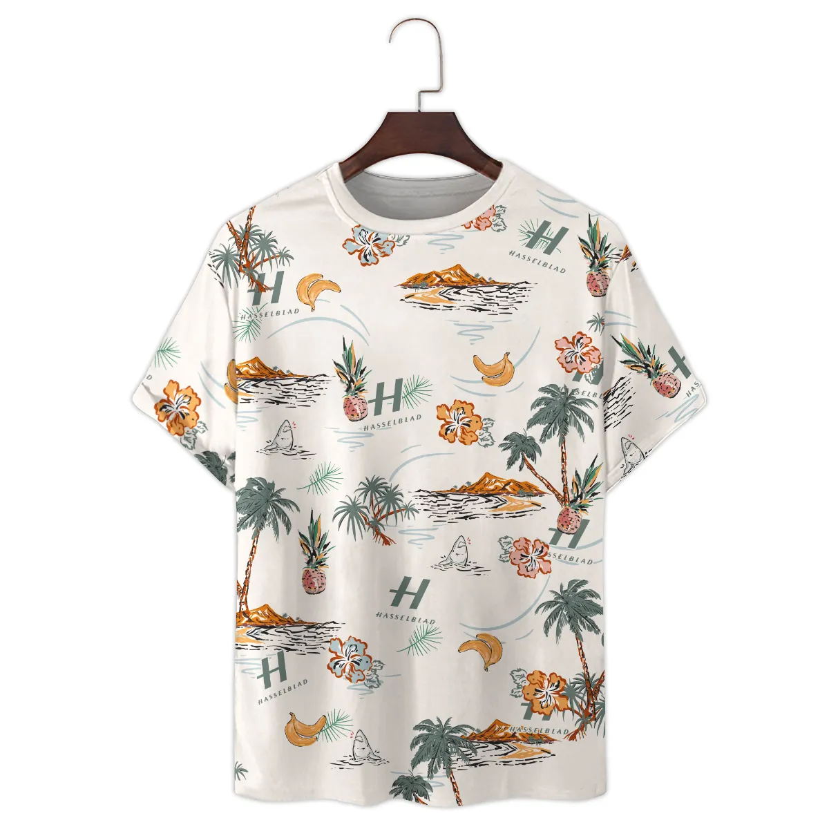Hasselblad Summer Tropical Fruits Photography Summer Pattern Premium T-Shirt All Over Prints Gift Loves BL1125A51HSBTS