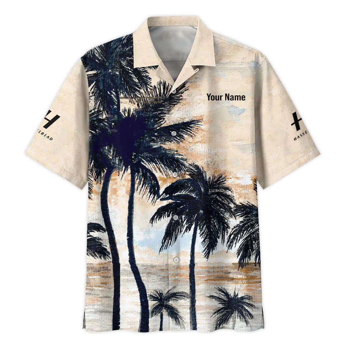 Hasselblad Sunset And Ocean Sea Photography Summer Pattern Oversized Hawaiian Shirt All Over Prints Gift Loves BL1125A48HSBHW