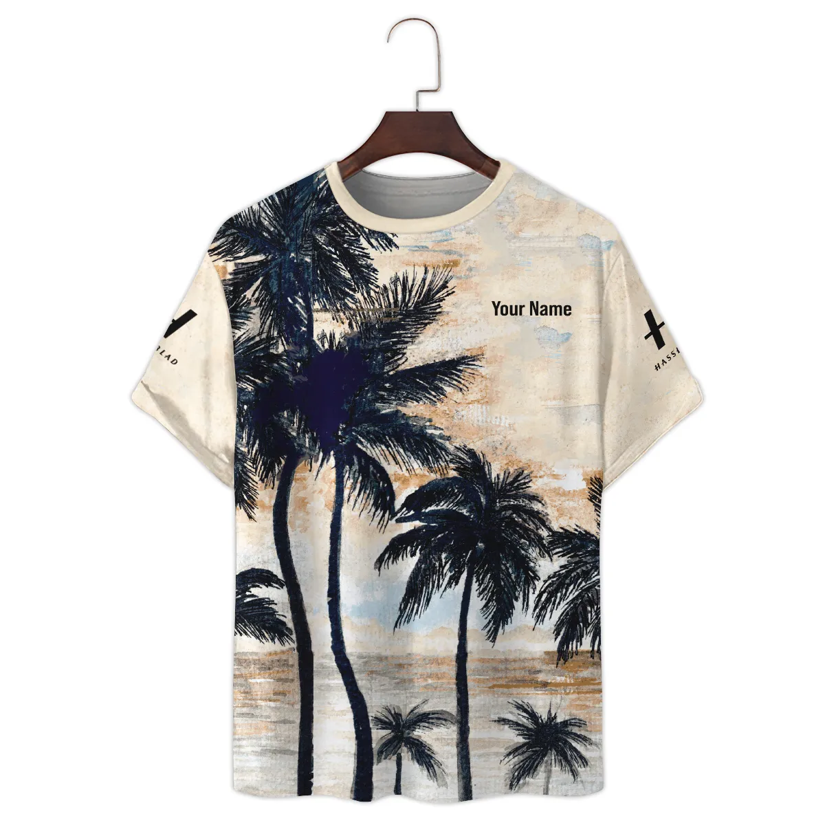 Hasselblad Sunset And Ocean Sea Photography Summer Pattern Premium T-Shirt All Over Prints Gift Loves BL1125A48HSBTS