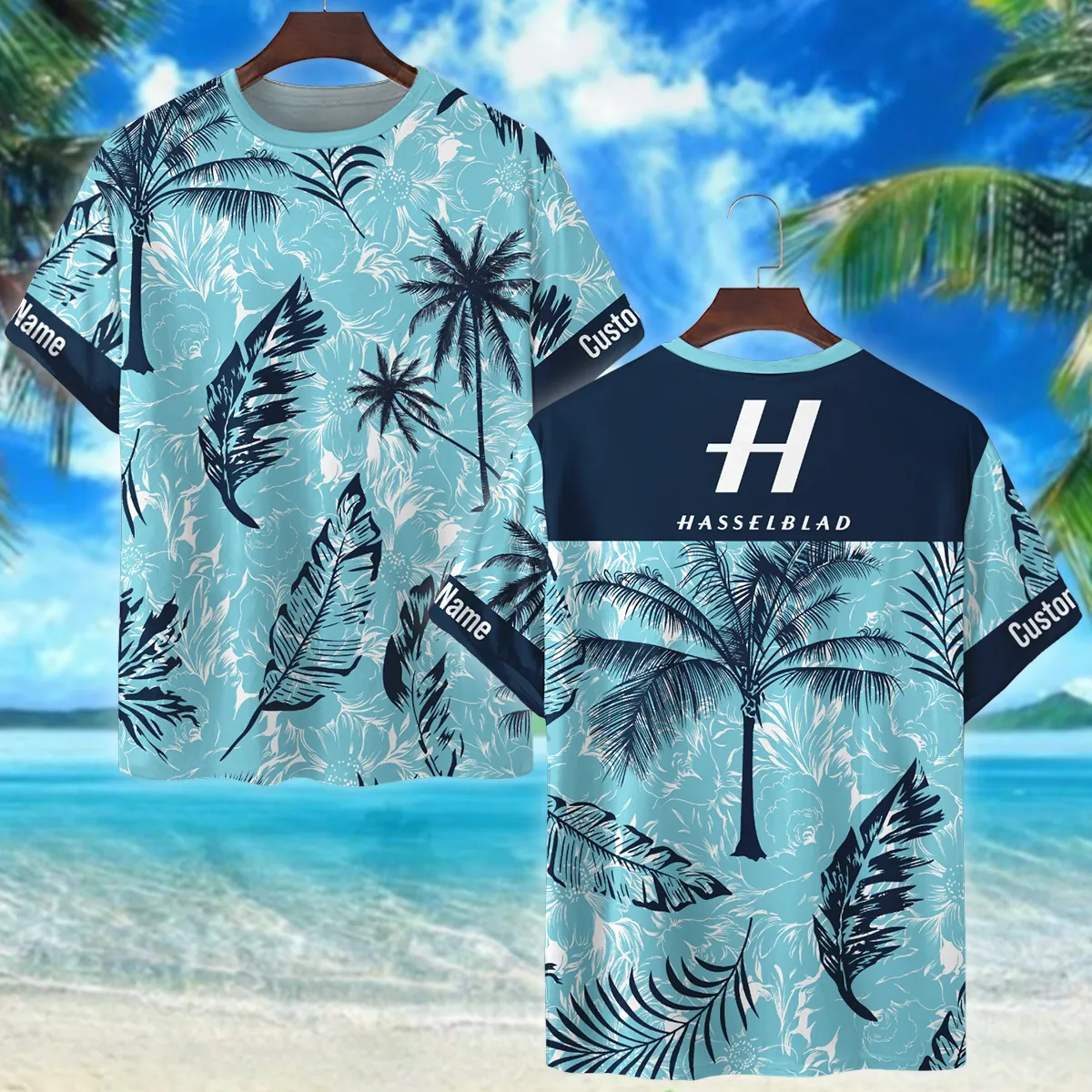 Hasselblad Vintage Paisleys And Motif Photography Summer Pattern Premium T-Shirt All Over Prints Gift Loves BL1125A32HSBTS