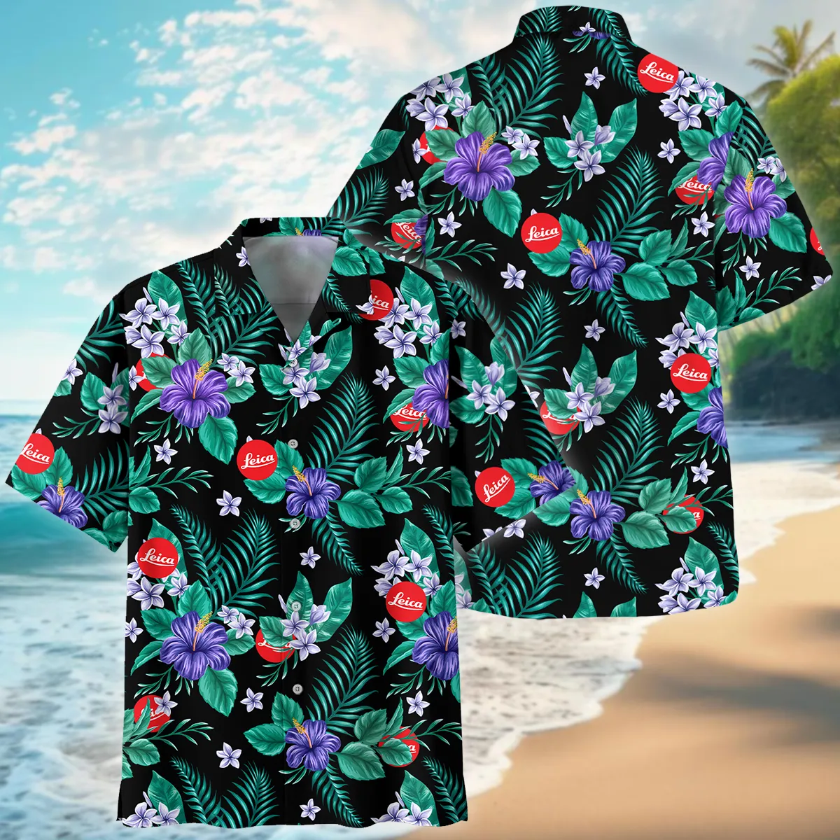 Leica Floral Summer Pattern Photography Summer Pattern Oversized Hawaiian Shirt All Over Prints Gift Loves BL1125A19LCHW