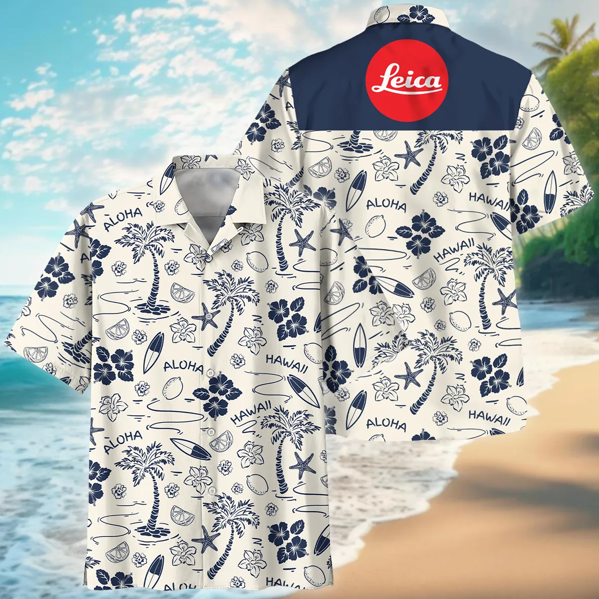 Leica Ocean And Sail Boat Photography Summer Pattern Oversized Hawaiian Shirt All Over Prints Gift Loves BL1125A52LCHW
