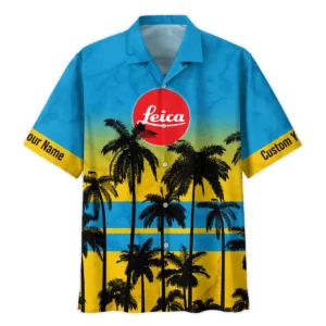Leica Palm Trees Pattern Hawaiian Photography Summer Pattern Oversized Hawaiian Shirt All Over Prints Gift Loves BL1125A33LCHW
