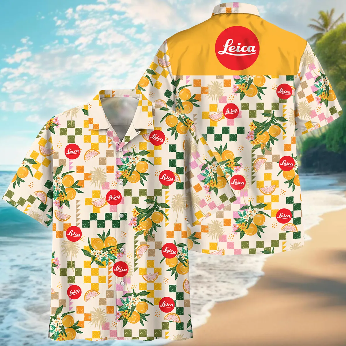 Leica Summer Fruit Pattern Photography Summer Pattern Oversized Hawaiian Shirt All Over Prints Gift Loves BL1125A8LCHW