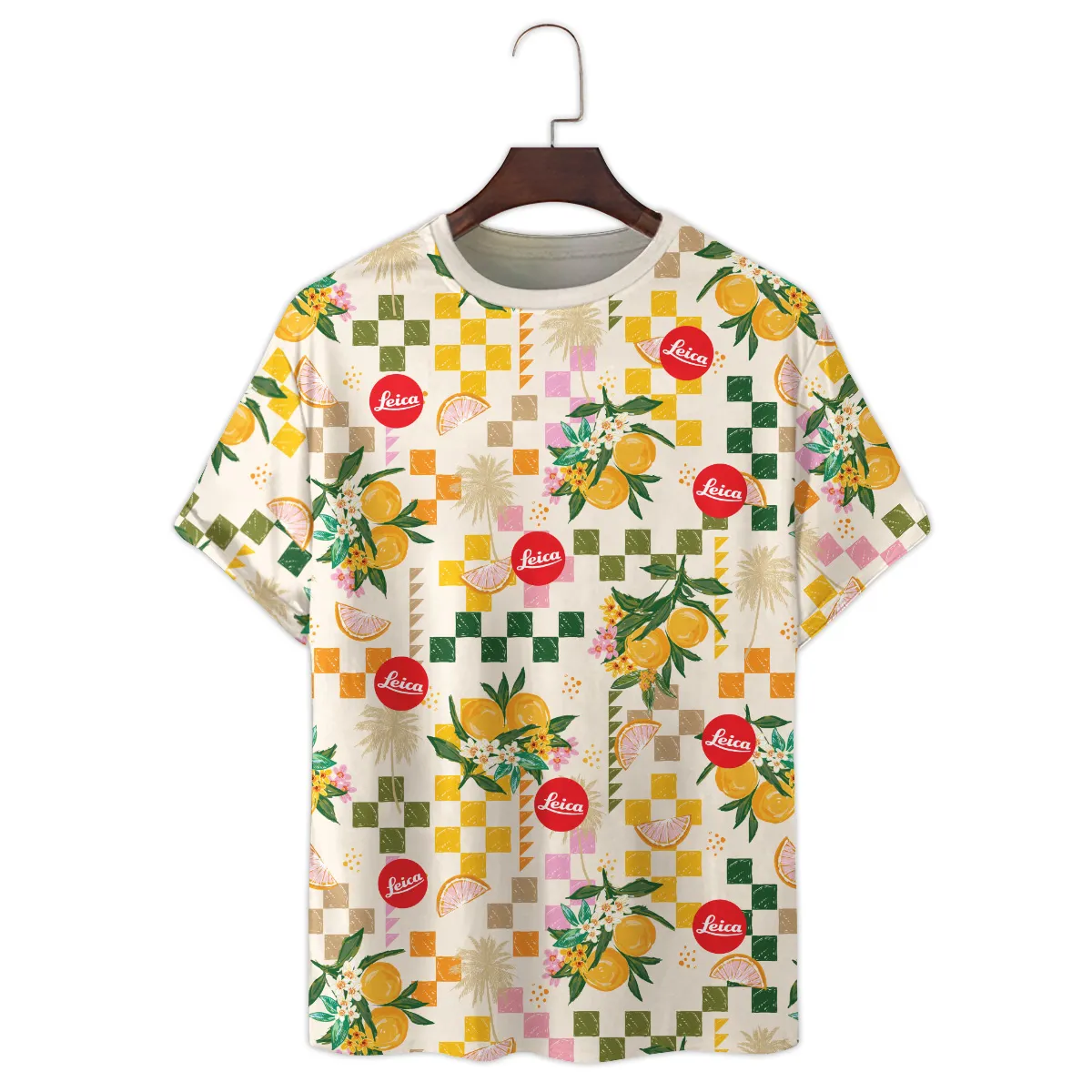 Leica Summer Fruit Pattern Photography Summer Pattern Premium T-Shirt All Over Prints Gift Loves BL1125A8LCTS