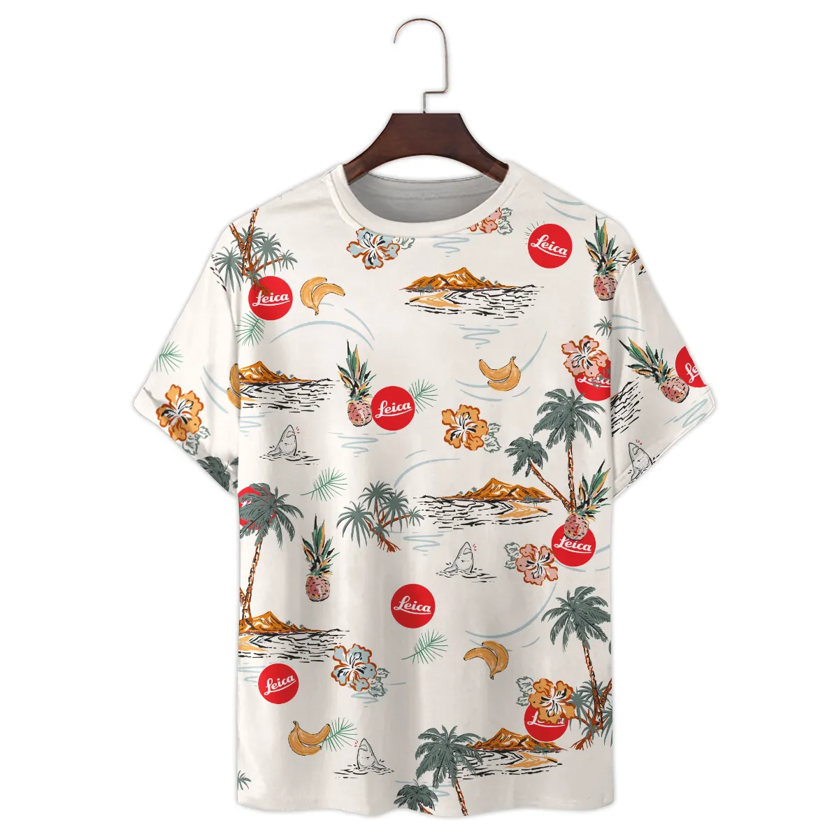 Leica Summer Tropical Fruits Photography Summer Pattern Premium T-Shirt All Over Prints Gift Loves BL1125A51LCTS