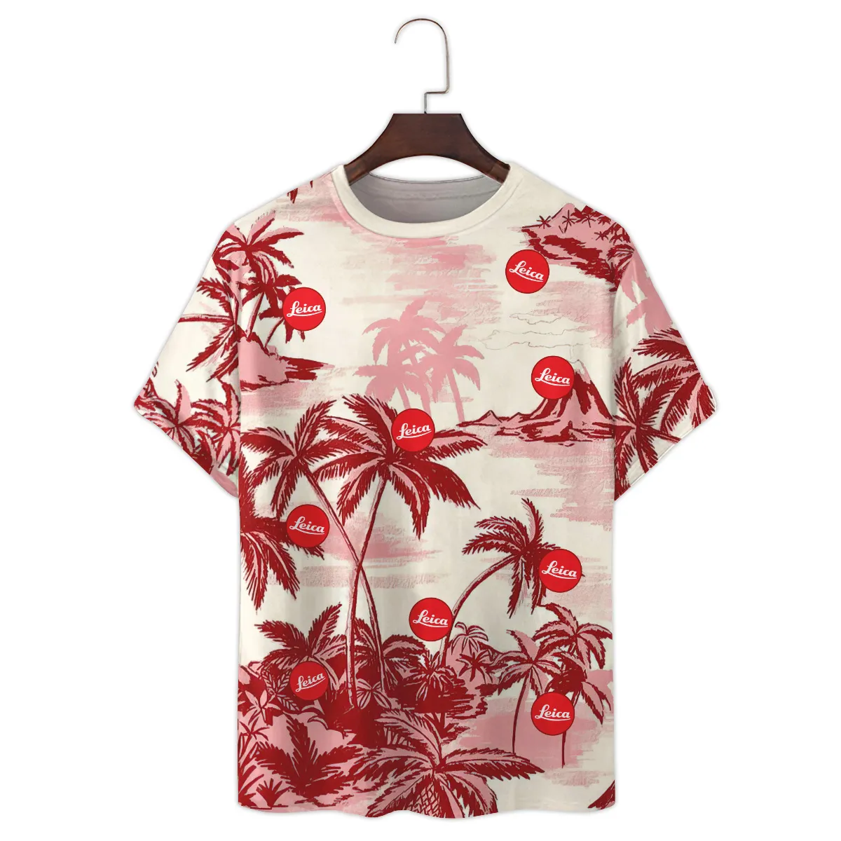 Leica Tropical Island Photography Summer Pattern Premium T-Shirt All Over Prints Gift Loves BL1125A3LCTS
