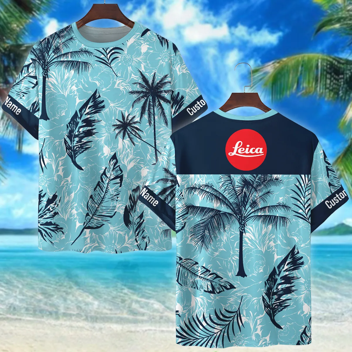 Leica Vintage Paisleys And Motif Photography Summer Pattern Premium T-Shirt All Over Prints Gift Loves BL1125A32LCTS
