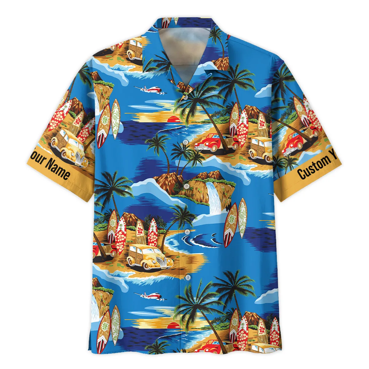 Nikon Cars Surfboards Beach Shore Photography Summer Pattern Oversized Hawaiian Shirt All Over Prints Gift Loves BL1125A37NKHW