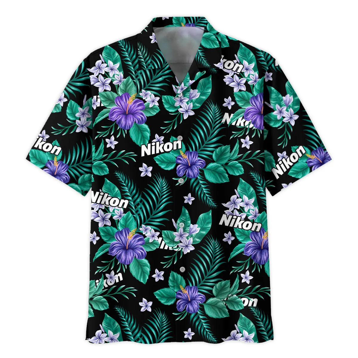 Nikon Floral Summer Pattern Photography Summer Pattern Oversized Hawaiian Shirt All Over Prints Gift Loves BL1125A19NKHW