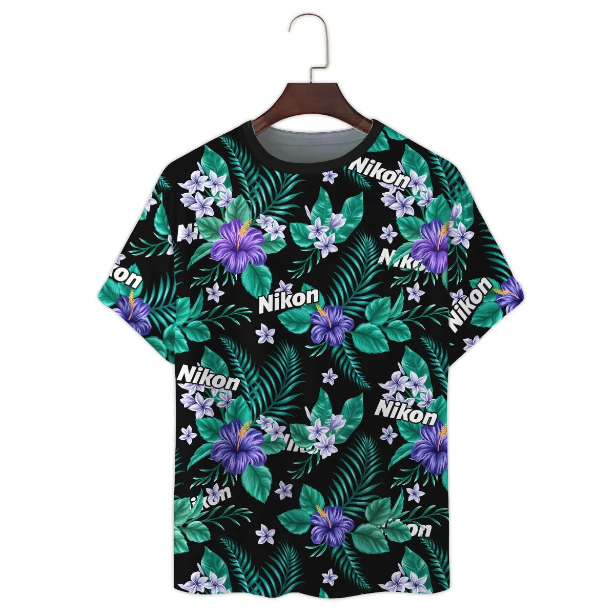 Nikon Floral Summer Pattern Photography Summer Pattern Premium T-Shirt All Over Prints Gift Loves BL1125A19NKTS