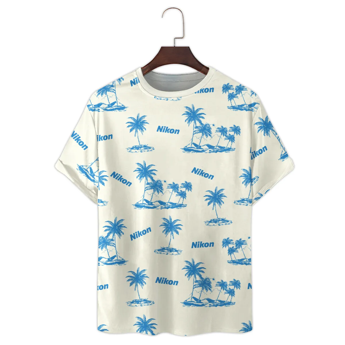 Nikon Palm Trees Exotic Landscapes Photography Summer Pattern Premium T-Shirt All Over Prints Gift Loves BL1125A13NKTS