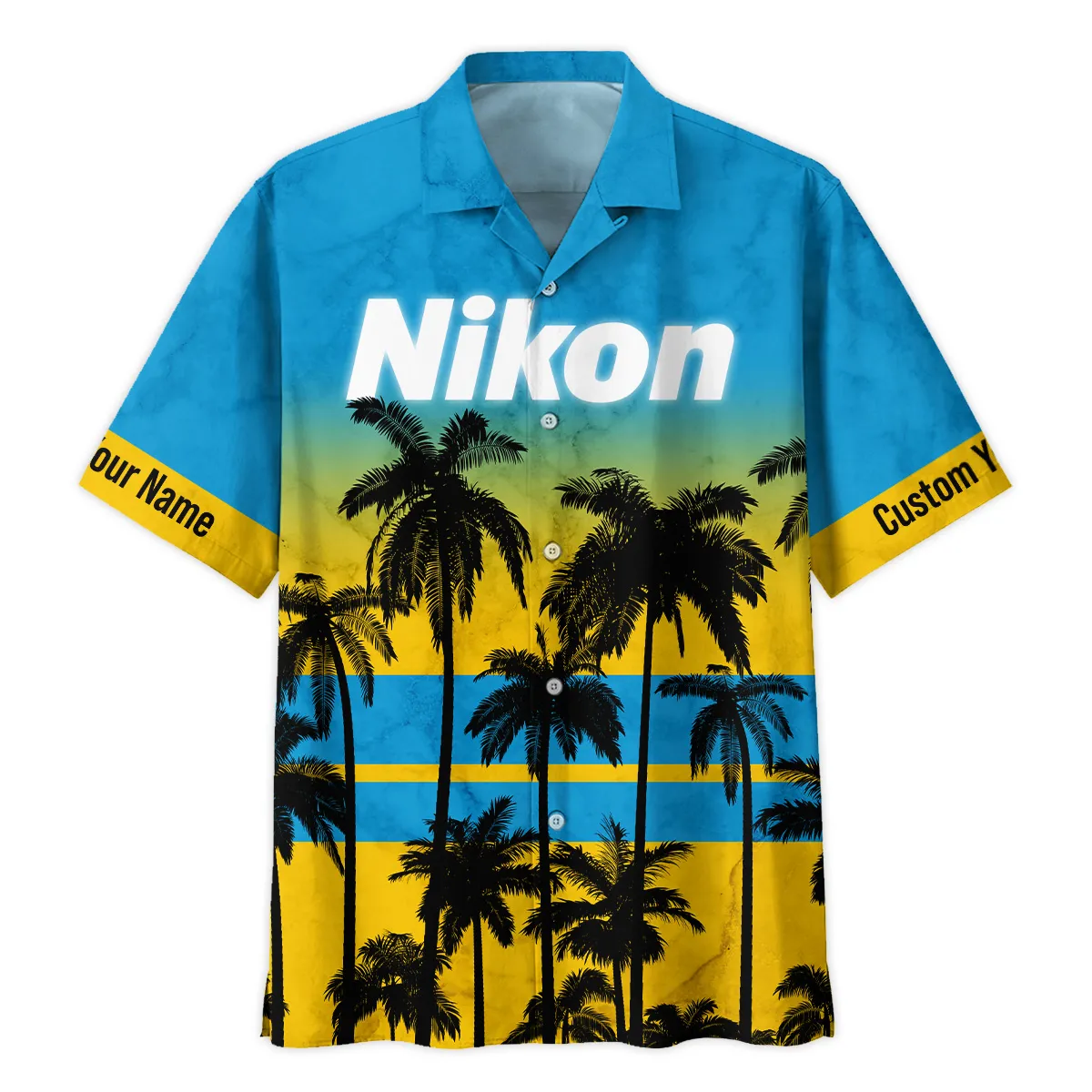 Nikon Palm Trees Pattern Hawaiian Photography Summer Pattern Oversized Hawaiian Shirt All Over Prints Gift Loves BL1125A33NKHW